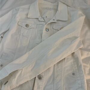 Liverpool Jeans Company Cream Denim Jacket
